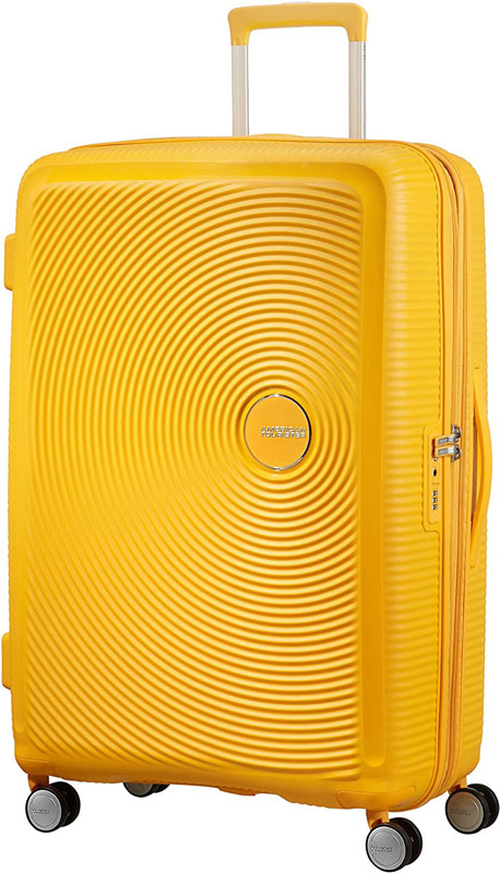 American Tourister Soundbox L amarilla