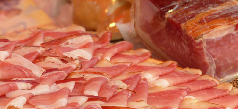 productos de origen animal, carne y lácteos. Restricciones en el avión.